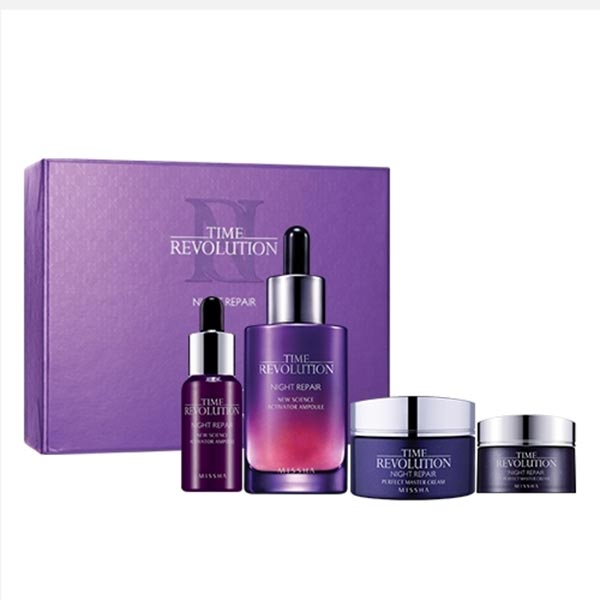 韓國謎尚護膚套盒包裝設計