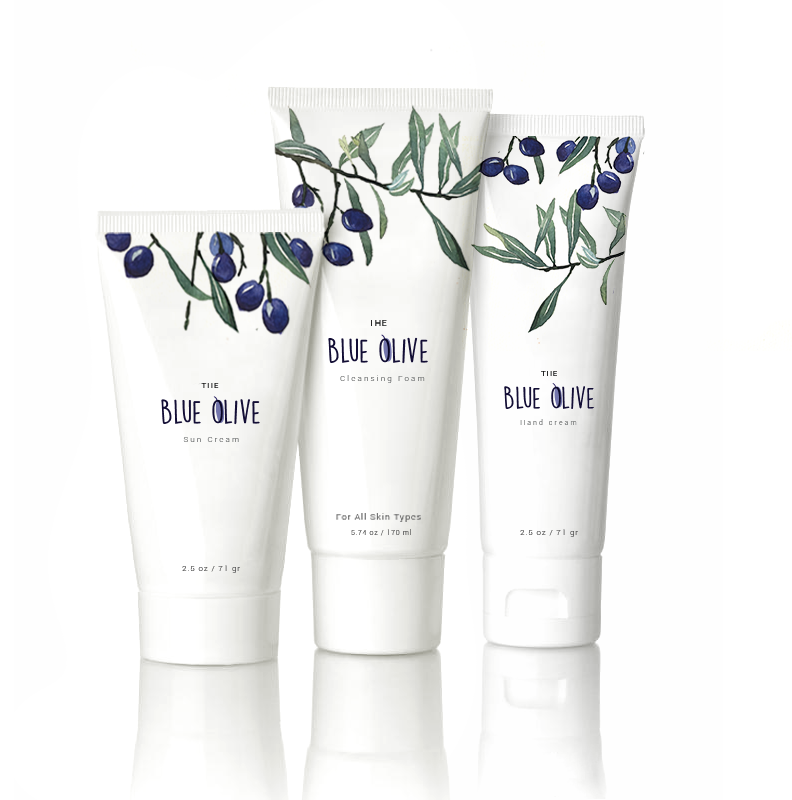 olive's_ packaging05 The blue olive's 護膚品包裝設計02